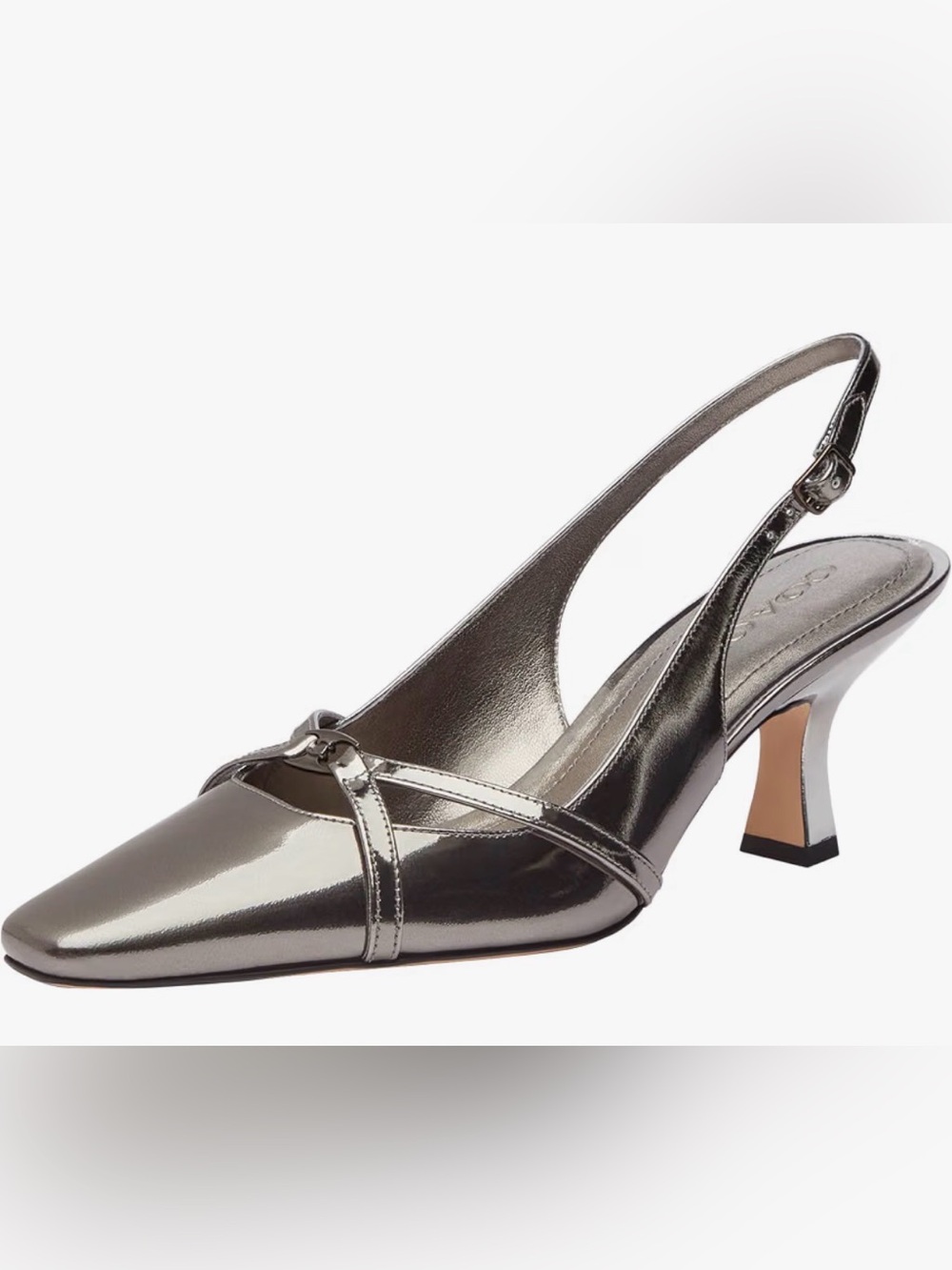 COACH Women's Rowyn Slingback Pumps in Anthracite